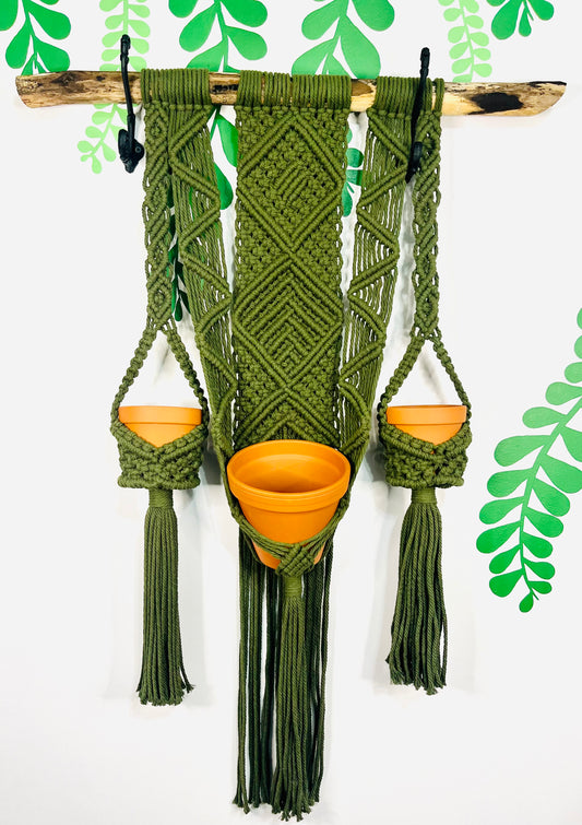 Macramé roi du mur