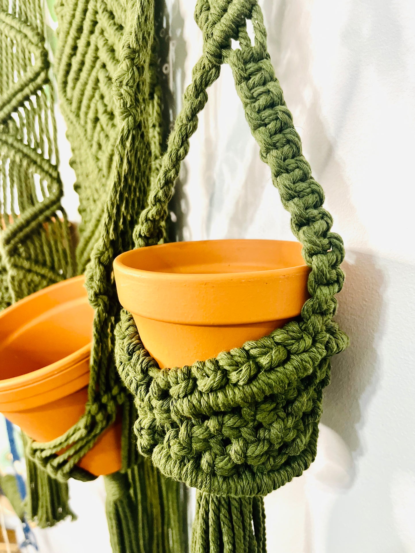 Macramé roi du mur